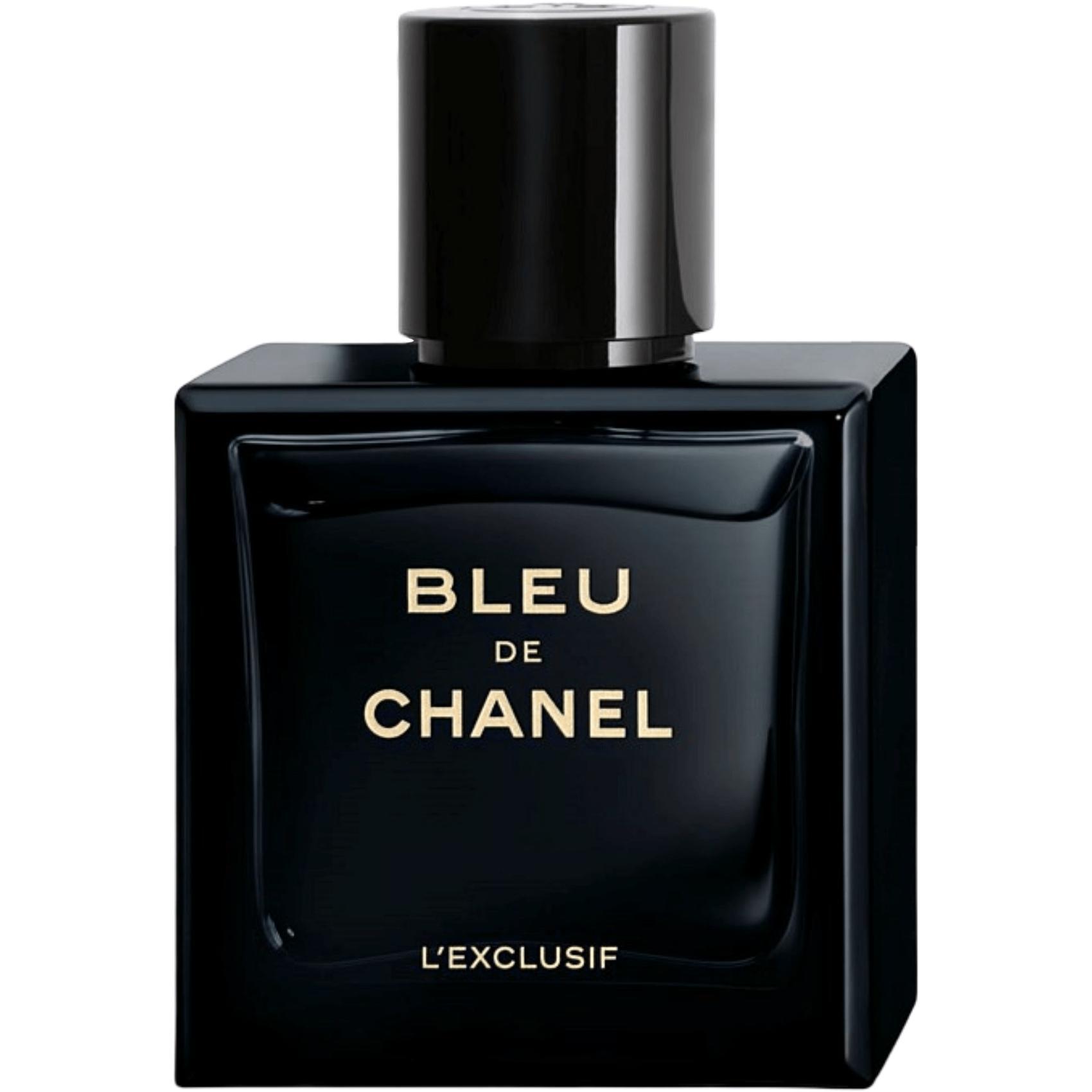 Botella de Bleu de Chanel L’Exclusif