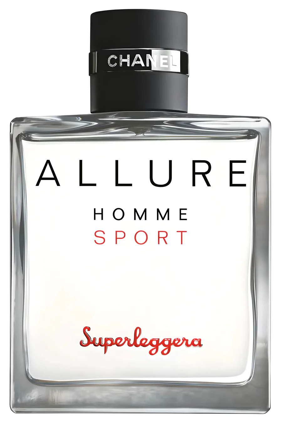 Botella de Chanel Allure Homme Sport Superleggera